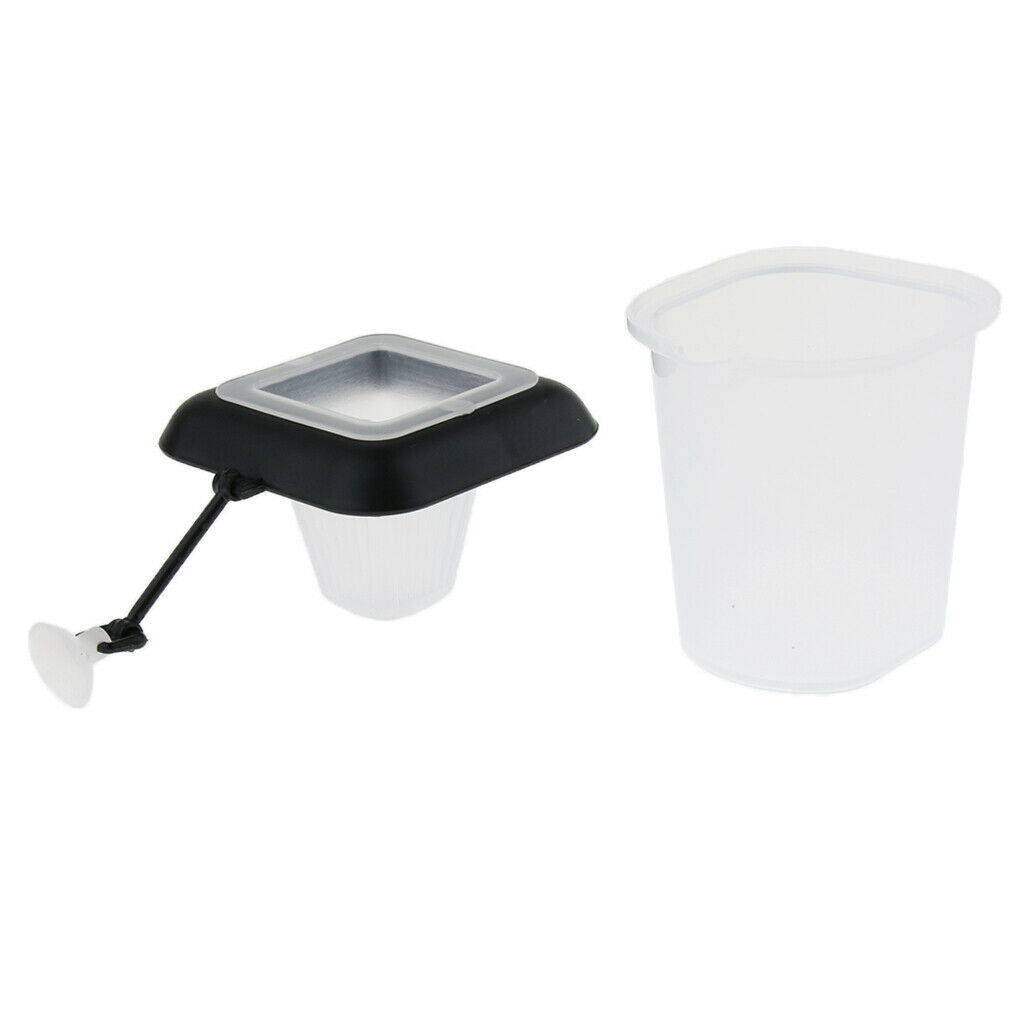 Aquarium Feeding Ring, Measuring Cup, Feeder   Feeding Square by Suction Cup