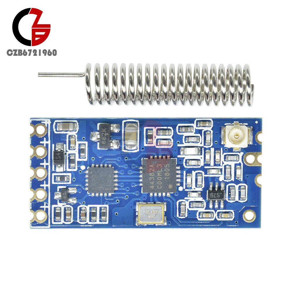 5pcs HC-12 433Mhz SI4463 Wireless Serial Port Module 1000m Replace Bluetooth