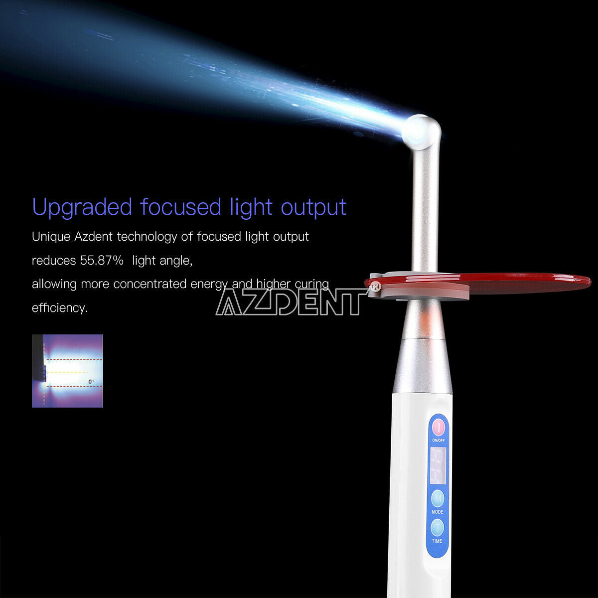 Woodpecker Style i LED Dental Wireless Curing Light Cure Lamp 2300mw/cm2 NEW