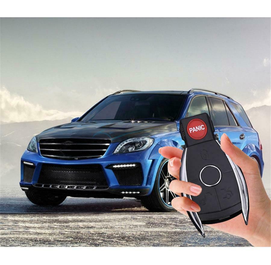 1 Piece 4 Buttons Empty Automobile Smart Remote Key Case Shell For Mercedes Benz