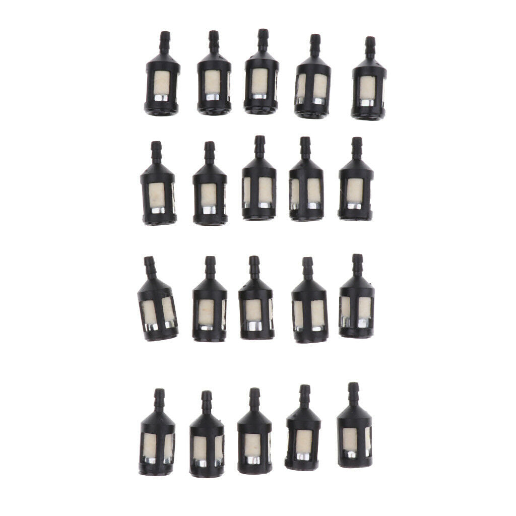 20Pcs Gas Fuel Filters For Stihl 026 029 034 036 038 039 044 046 066 088