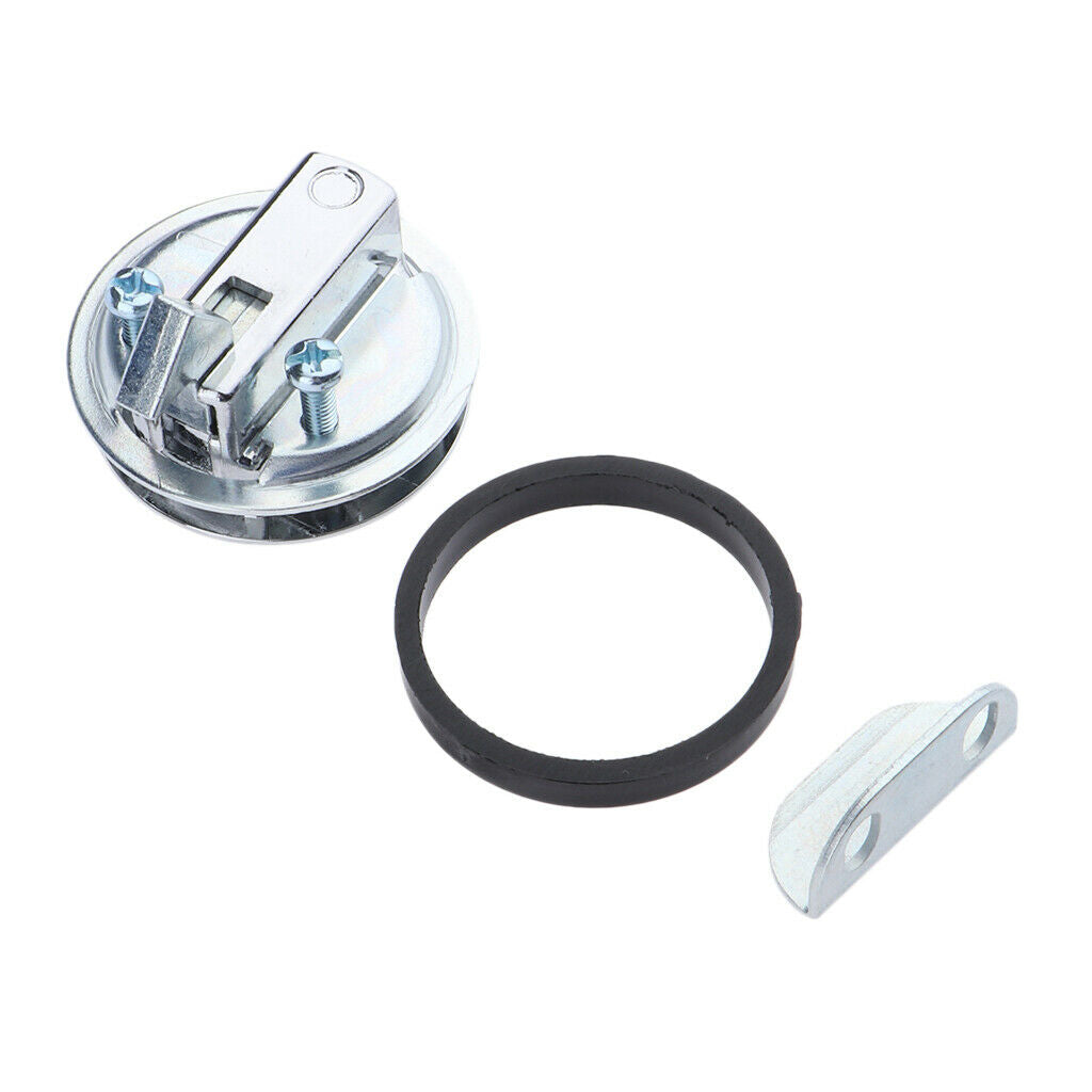 Flush Deck Hinge Pull Locker Hatch Latch Boat Yacht Turning Lock Lift Handle