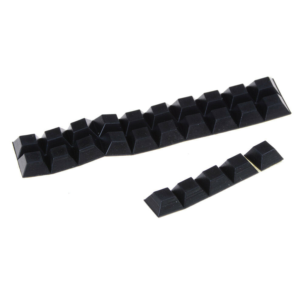 20pcs/set Self Adhesive Rubber Feet Bumper Non Slip Door Furniture Buffer .l8