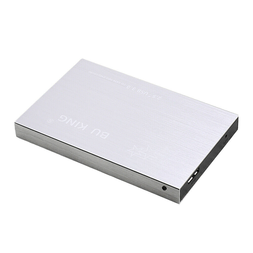 Aluminum Alloy Portable 60G External 2.5" HDD SSD Data Transfer for Laptop