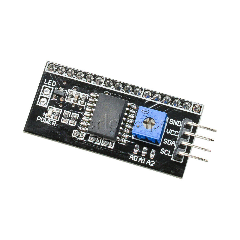 IIC/I2C/TWI/SPI Serial Interface Board Module Port for Arduino 1602LCD Display