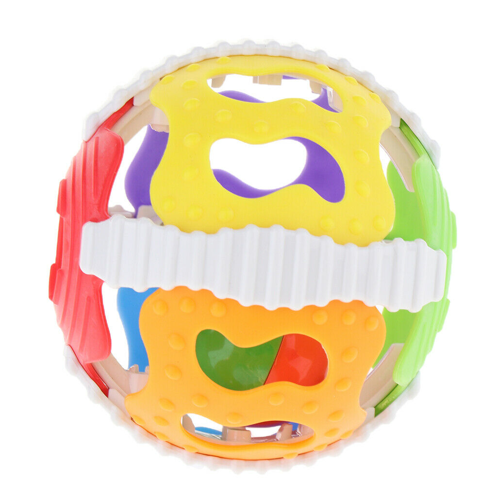Cute Rattles Toys Toddler Plastic Hand Jingle Shaking Bell Hand Shaking Bell