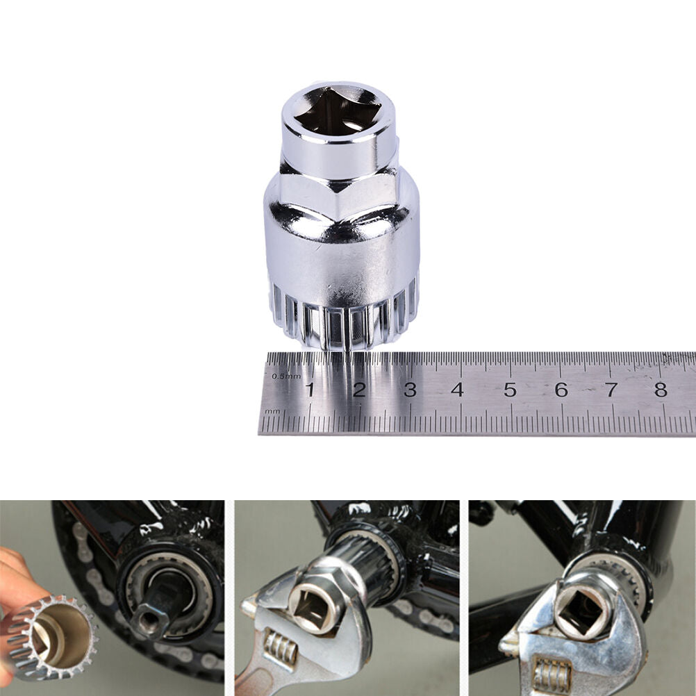 Bicycle Bike Crank Extractor Remover Bottom Bracket 20 Teeth Repair Tool .l8