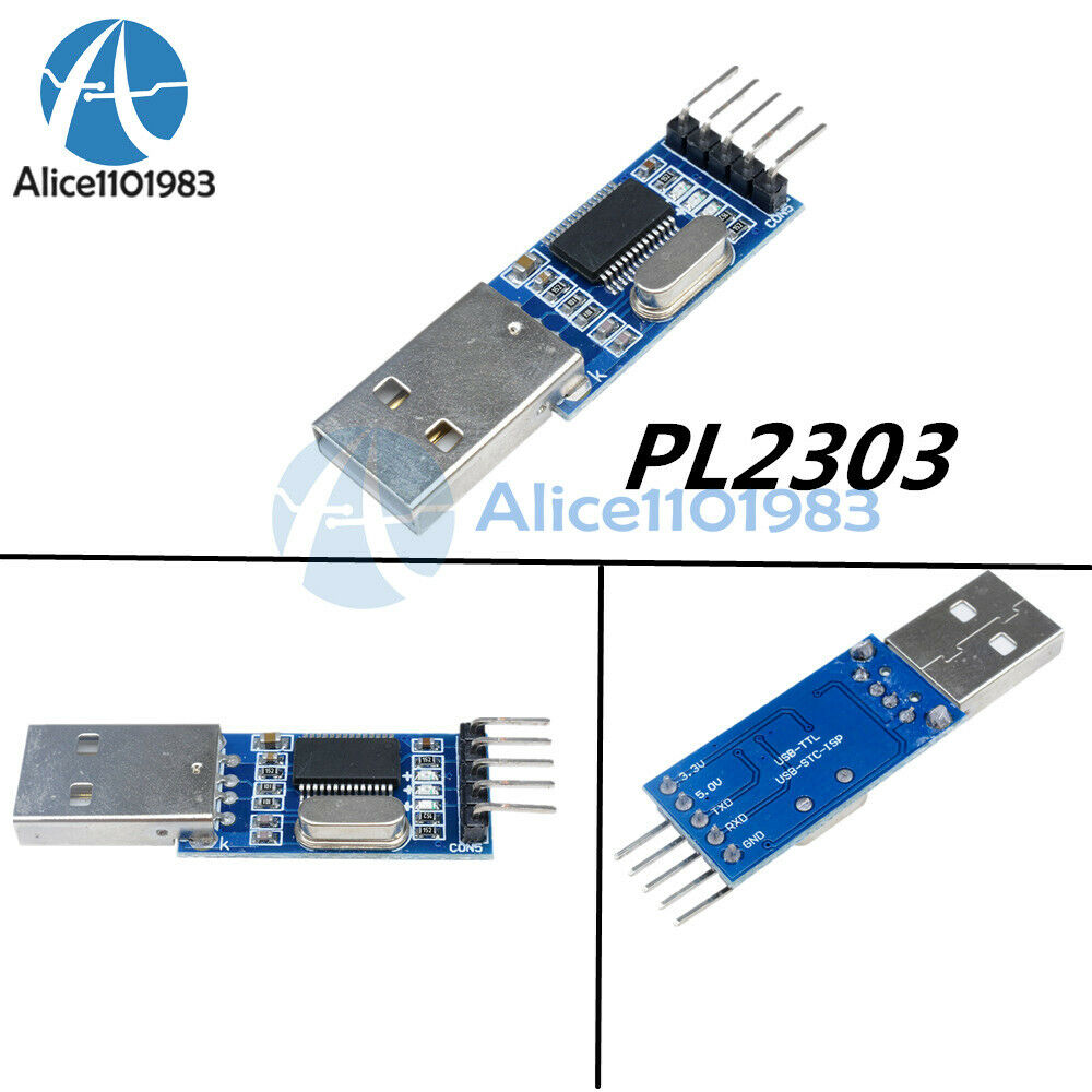 1x USB To RS232 TTL PL2303HX Auto Converter Module Converter Adapter For Arduino