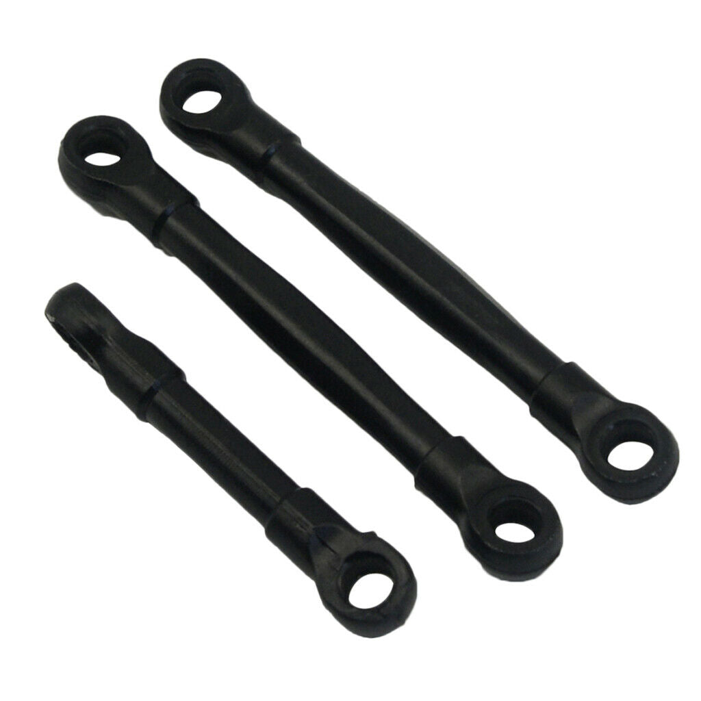 3PCS RC Steering Linkage Pull Rod Turnbuckle for XLH Q901/Q902/Q903 Monster