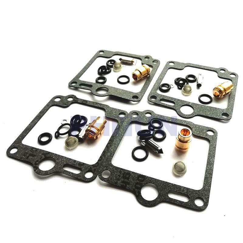 4 Sets Carburetor Carb Rebuild Repair Kit For Yamaha XJ700 XJ750 FJ1100 FJ1200