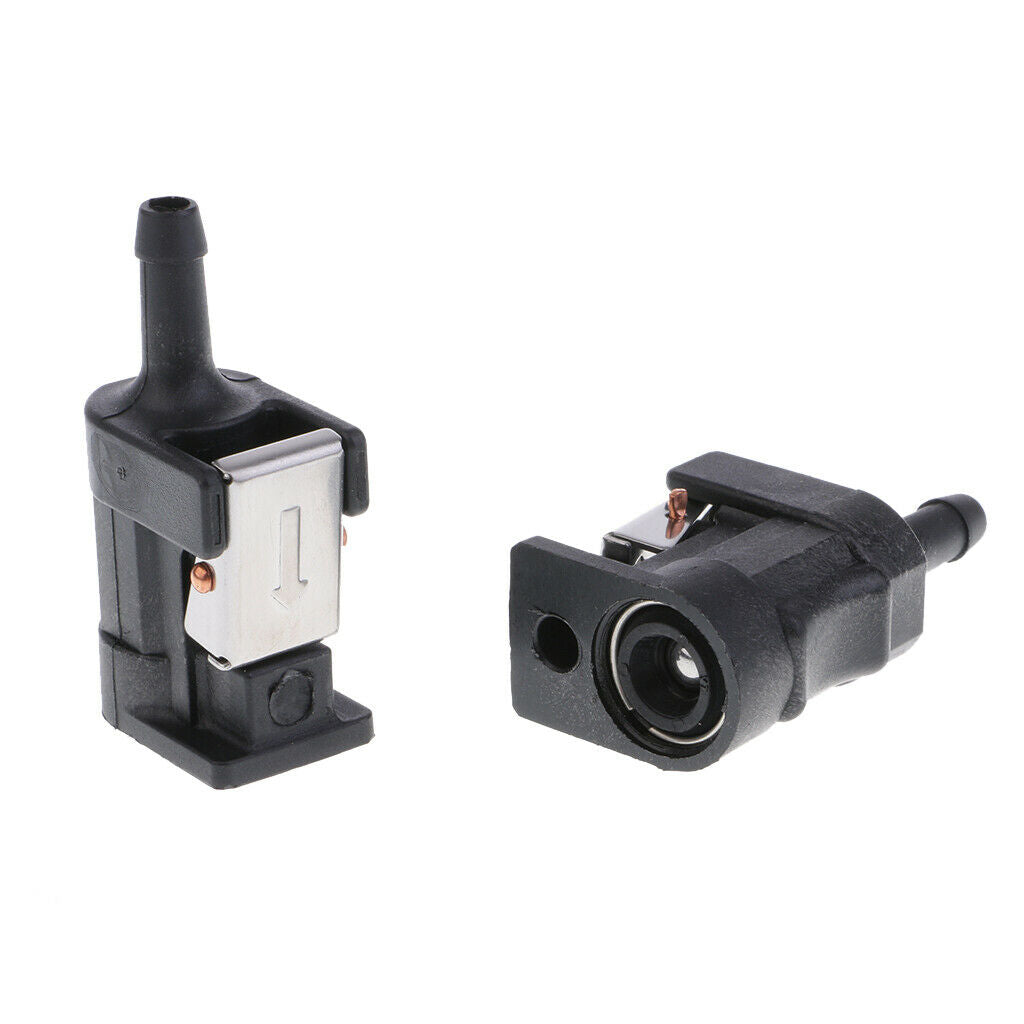 1 Pair Female Fuel Line (6mm) for Yamaha Outboard Engine Connection, Boat Fuel
