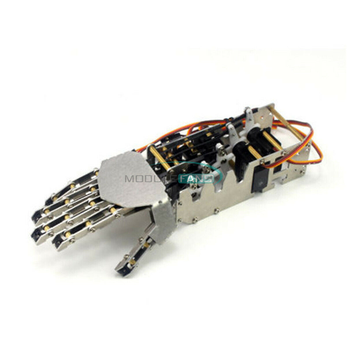5DOF Humanoid 5 Fingers Manipulator Arm Right Hand + 5pcs Servos DIY for Robot