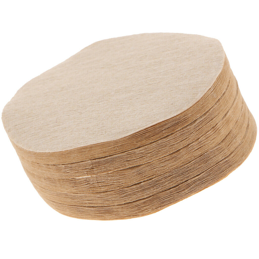 100 Piece Home Kitchen Disposable Unbleached Coffee Flters 2 Cup