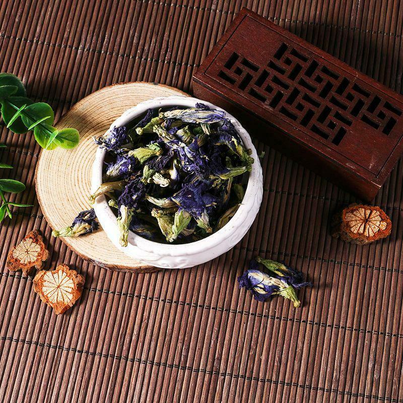 50g Tea Blue Butterfly Pea tea Dried Clitoria Kordofan Pea Flower Tea