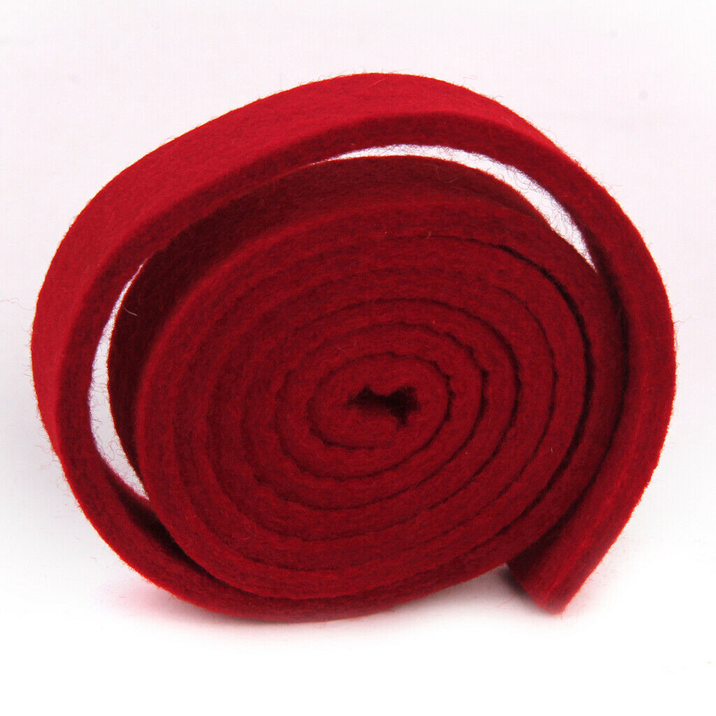Piano Tuning Wool Felt Temperament Strip Mute Tool Red