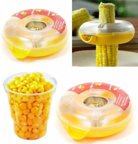 One-Step Corn Peeler Thresher Tool Cob Kerneler Cutter Stripper Remover New FT