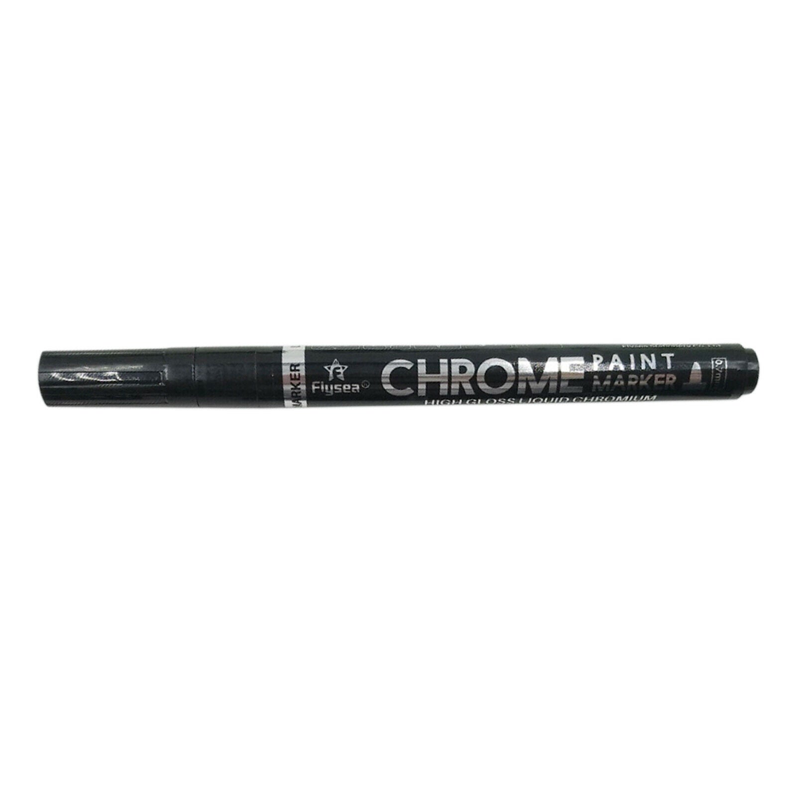 Liquid Chrome Marker Paint Pen Oil-Based Permanent for Metal Glass Plastic