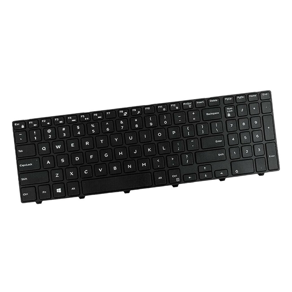 US Keyboard For  Inspiron 15-5000 Series 5547 With Black Frame