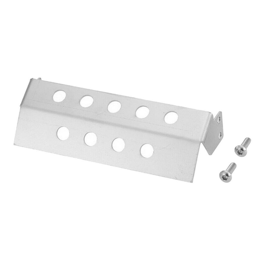 Steering Sump Guard Metal Anti Crash Plate for 1/10 RC Axial   D90 Car