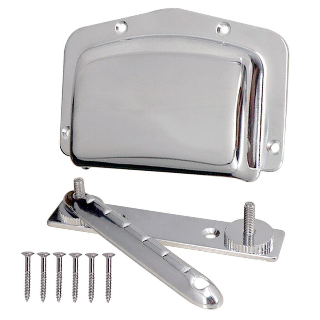 Electric guitar spare part kits. Tailpiece bridge + protection cover (including
