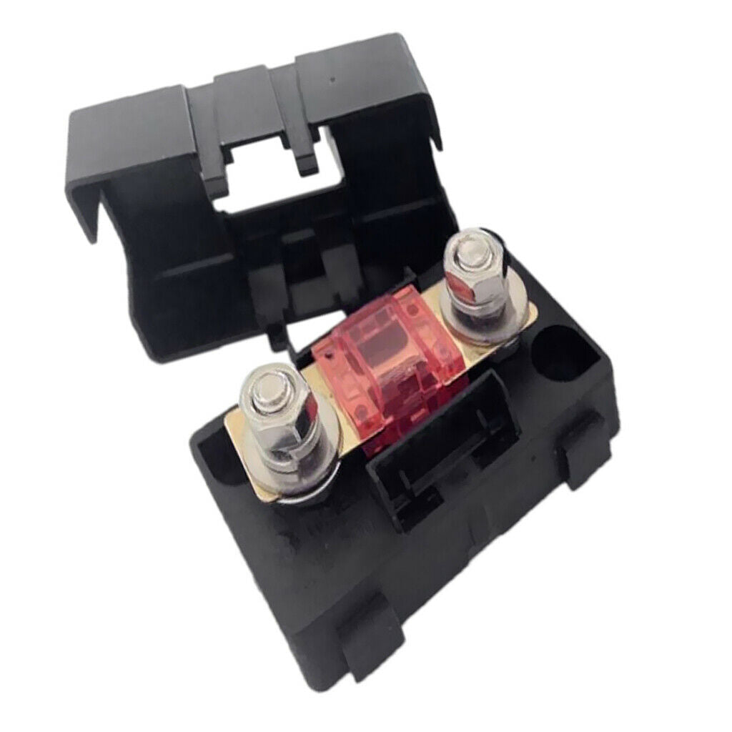 Automotive Car Mini ANS Fuse Holder Fusebox Block Dustproof Cover 30A+80A