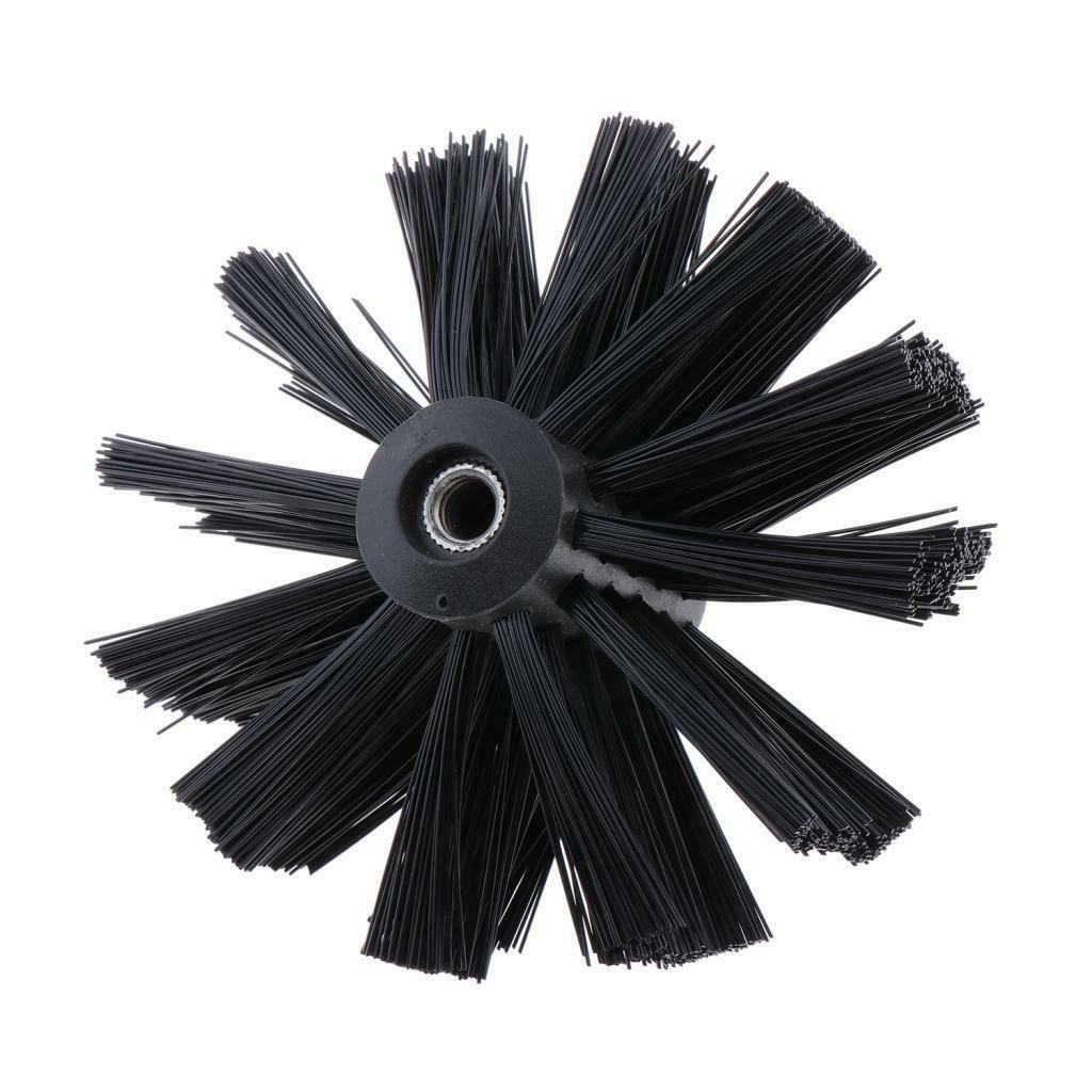 3Pcs Chimney Lint Remover Bristle Cleaning Brush Head 100mm Dia. Durable