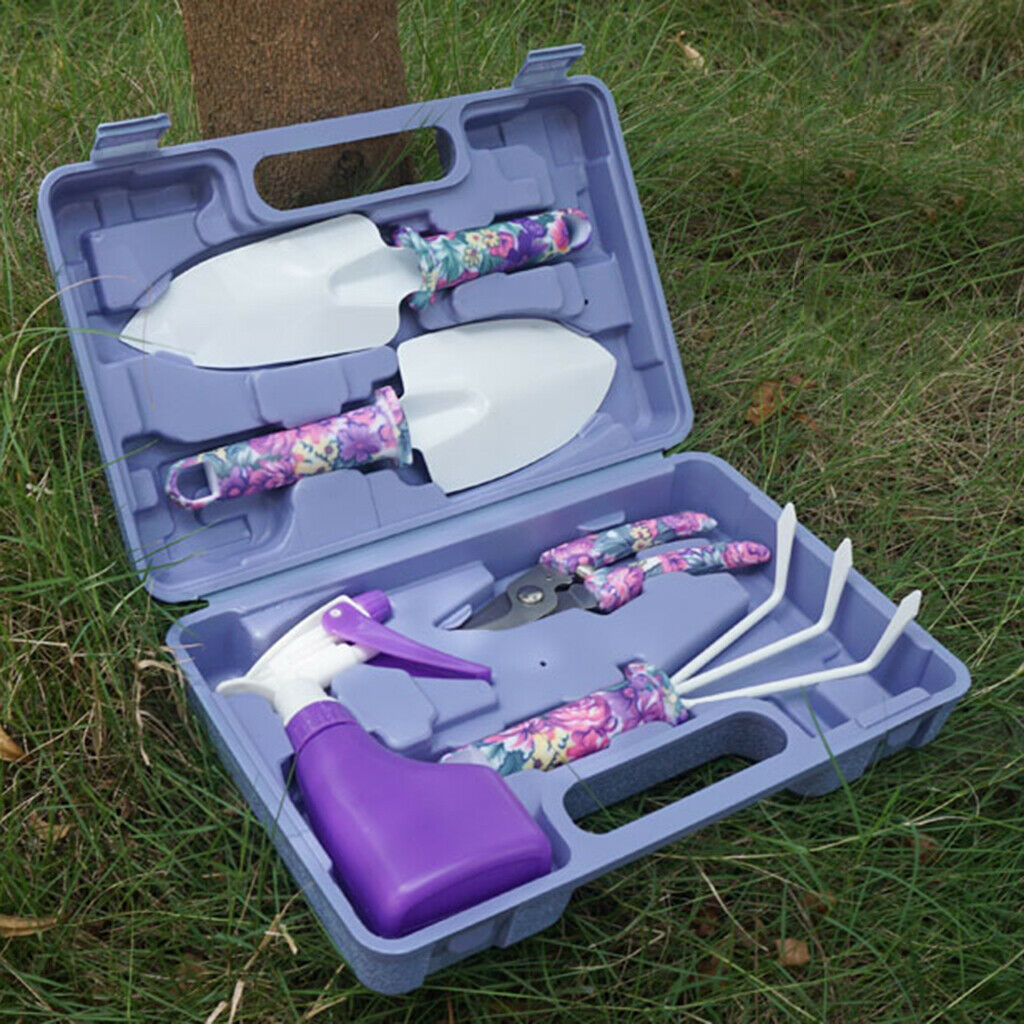 Gardening Tool Set Gifts 5 Piece Hand Garden Kit for Women Gardener with.