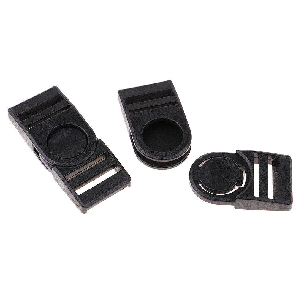 10pcs Plastic Release Buckle for Paracord Bracelet Backpack Webbing Strap
