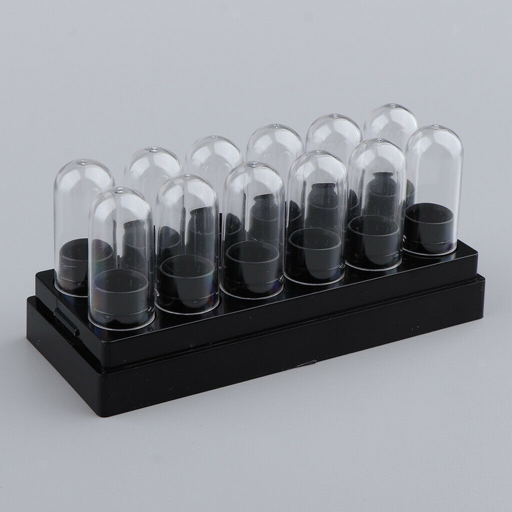 9.3mm DIY Travel Lipsticks Mold Plastic Lip Balm Gloss Containers Tubes 2pcs