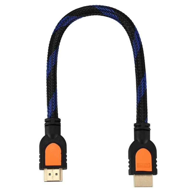Ethernet MI Male to MI Male m/m Adapter Cable 30cm 12" for TV Computer W4B2B2