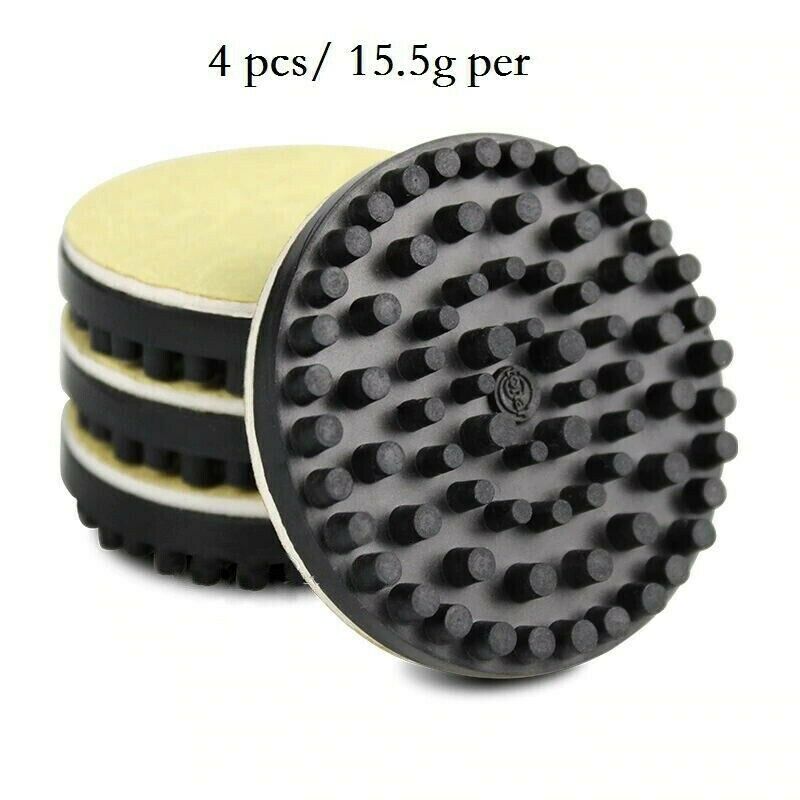 Rubber Isolation Stand Feet Pads Turntable Record Player Vibration Reducer 4 PCS