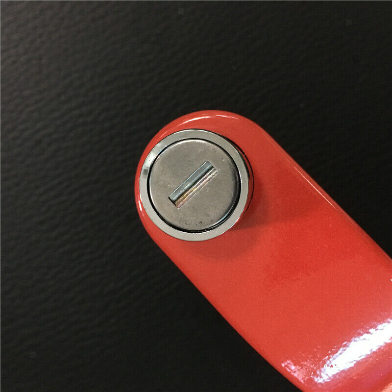 Security Anti Thief Motorcycle Bike Scooter Wheel Disc Brake Alarm Lock Red