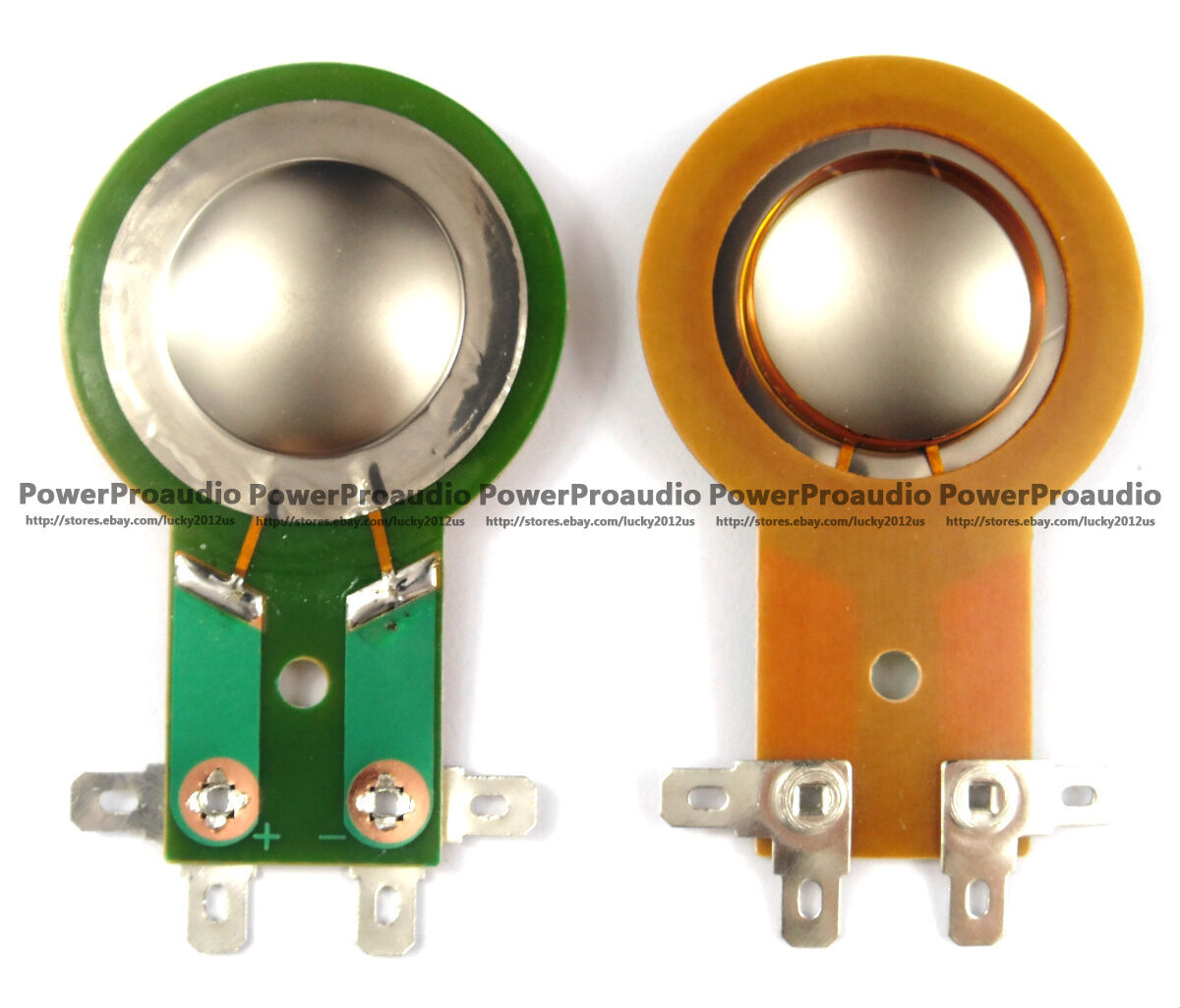 Diaphragm Horn Tweeter for Foster, Fostex 025H27, H25N30, H025N, 8 ohm,Titanium