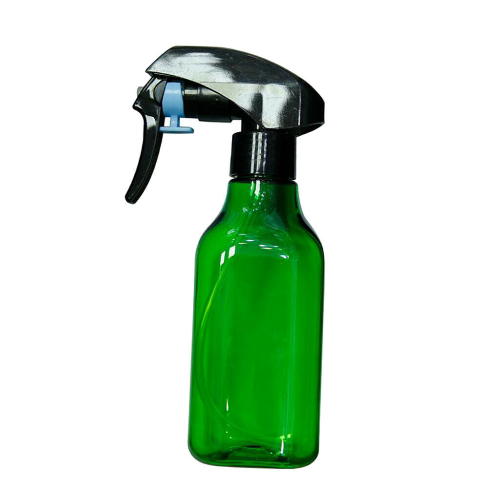 Empty Plastic Hairdressing Spray Bottle Sprayer Hair Salon Barber Tool Green