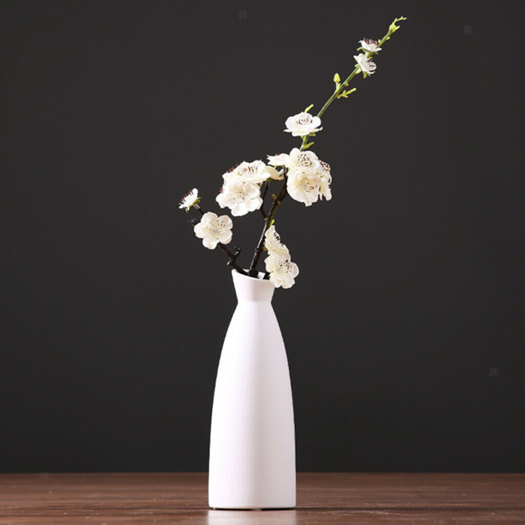 Ceramic Flower Vase Handcraft Japanese Ikebana Flower Vase Centerpiece #3