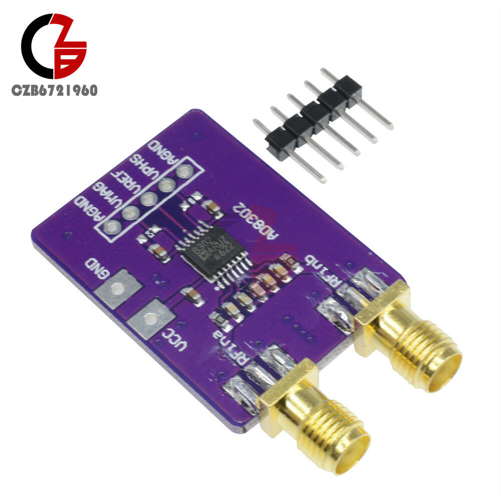 AD8302 Amplitude Phase RF Detector Module IF 2.7GHz Phase Detection for Arduino