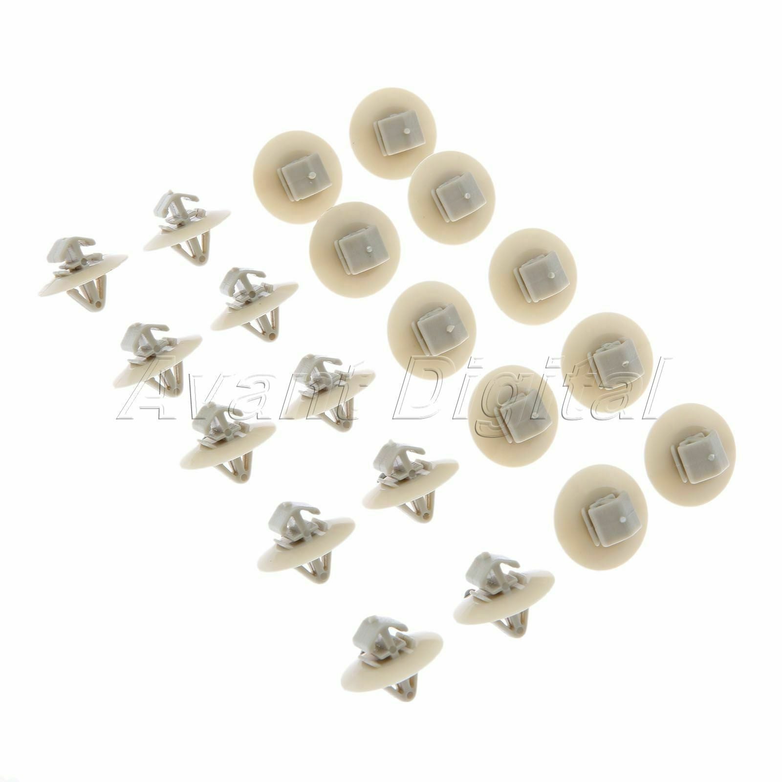 50x New Plastic clips Fit For Renault Trafic Master Kangoo Iveco Daily Primastar