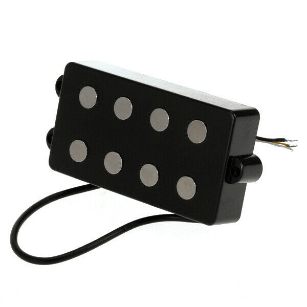 New Black 4 String Bass  Pickup For Active Bass Guitars Quality Parts