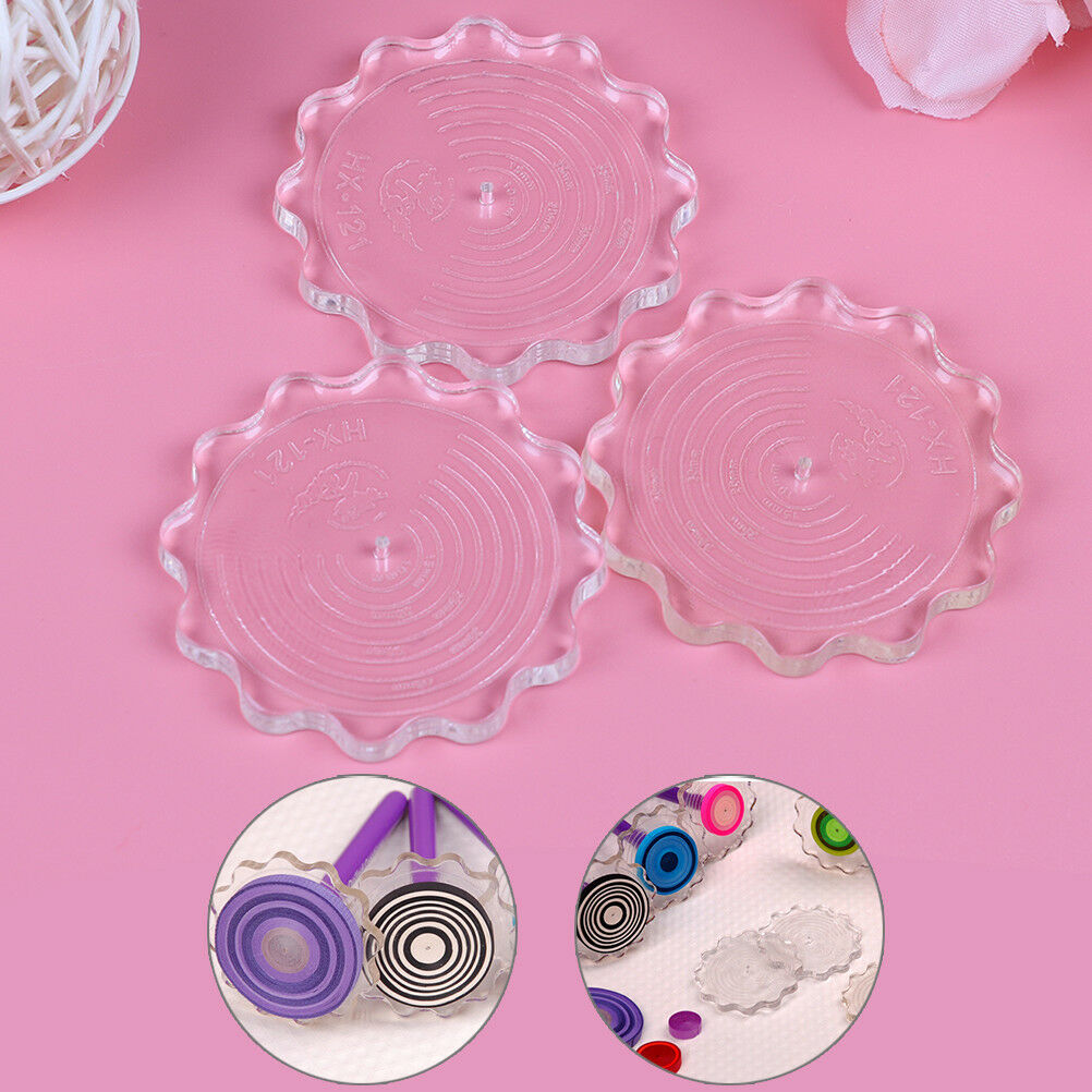 1Pc practical paper quilling tool curling winder tool plate origami DIY cr.l8