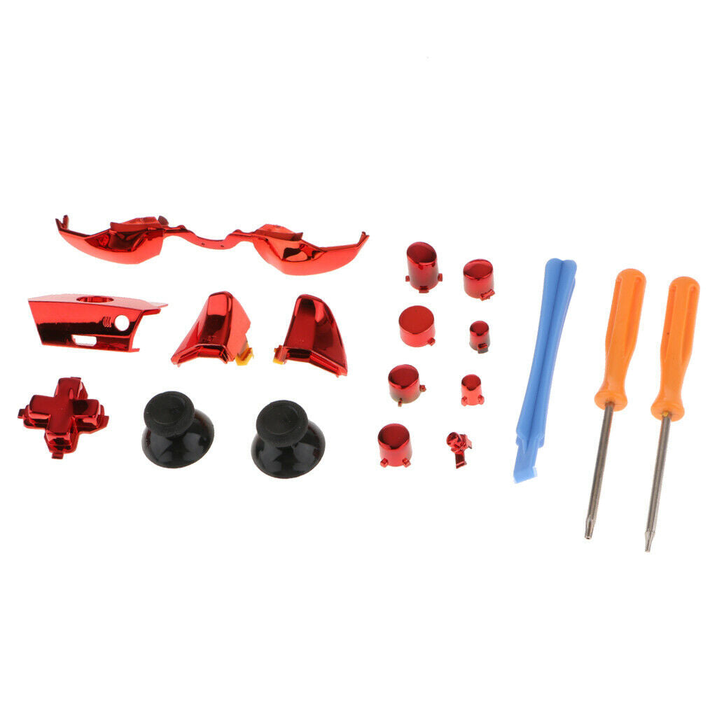 Button Set for   Xbox One Controller Accessory Bundle Kit 18x Red