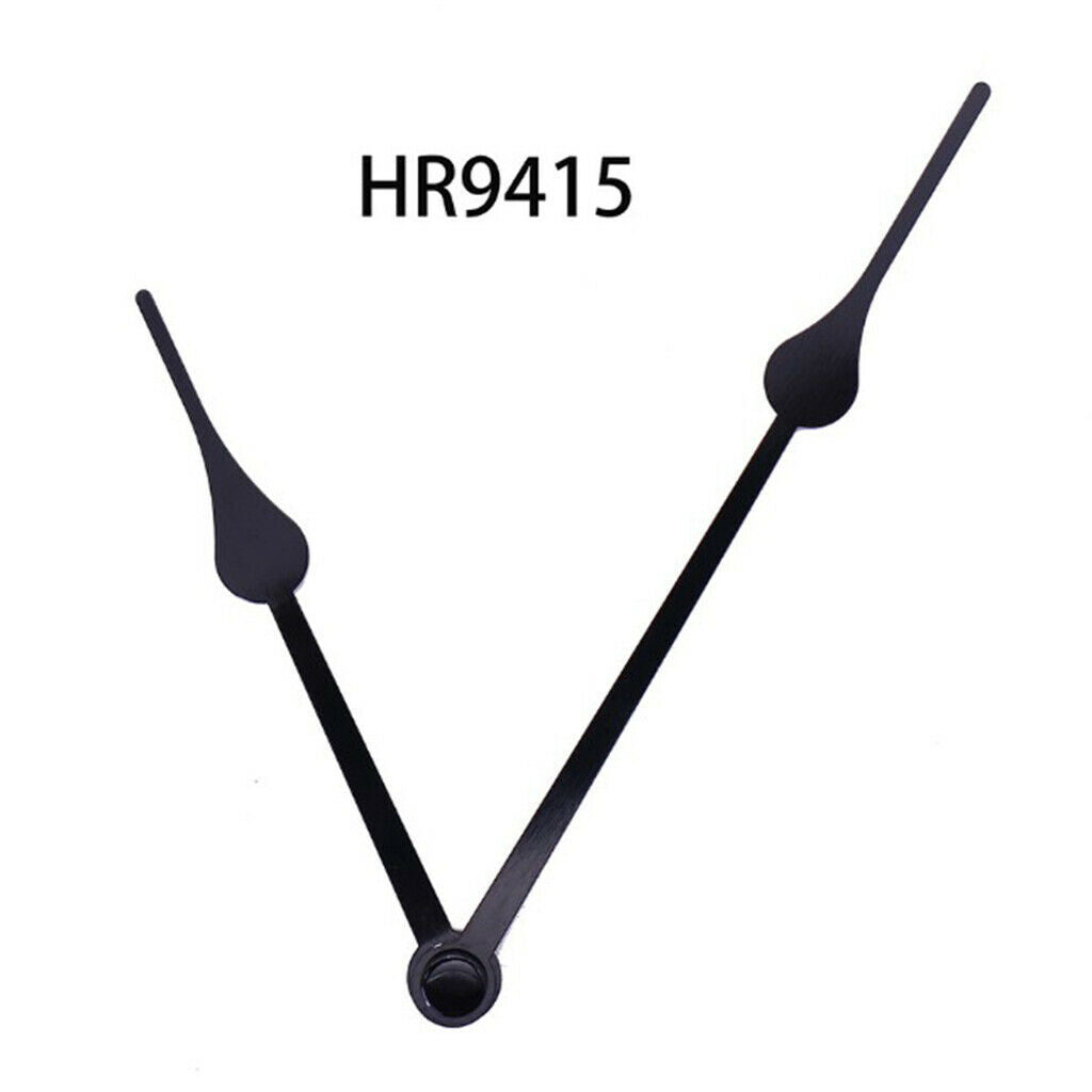 Quartz Clock Mechanism Movement Black Hands Battery Operated Fittings Parts
