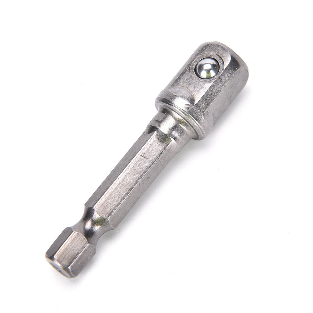 3pcs Chrome Vanadium Steel Socket Adapter Set Hex Shank to 1/4" 3/8" 1/2.l8