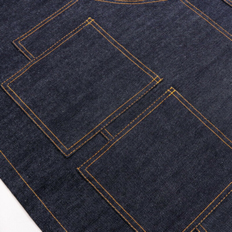 Cook Apron Barista Bartender Chef Hairdressing Apron Cate Uniform Work Wear AnM5