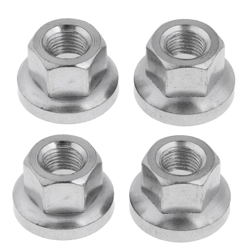 2Pairs Bicycle Wheel Nuts Replacement Universal for Mountain Road Mountain Bike