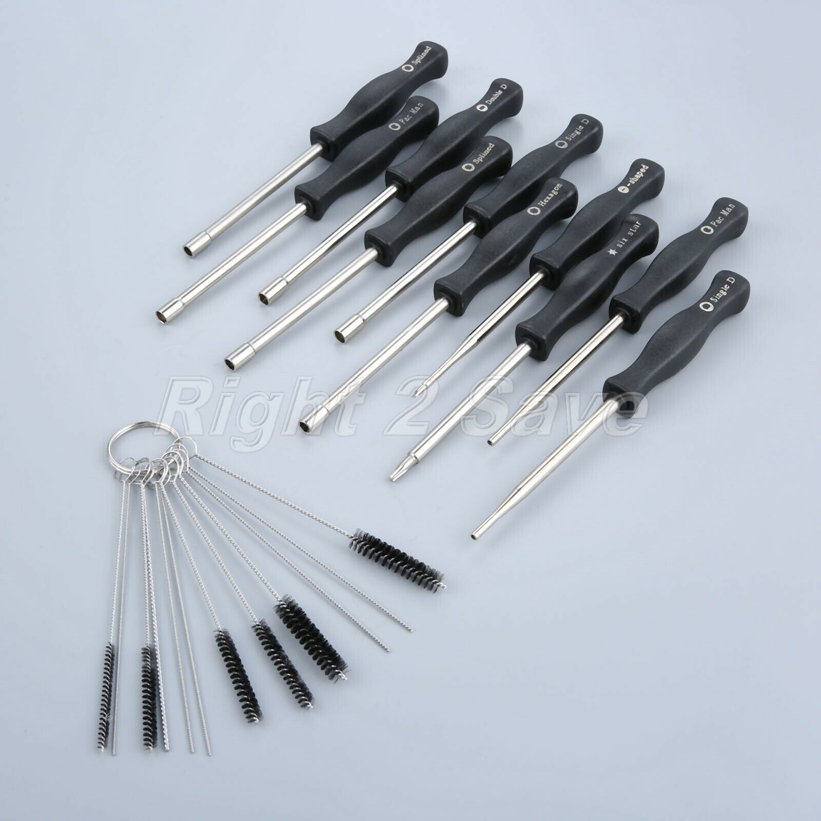 10Pcs Trimmer Carburetors Screwdriver Tool Parts For Walbro Stihl Husqvarna Zama