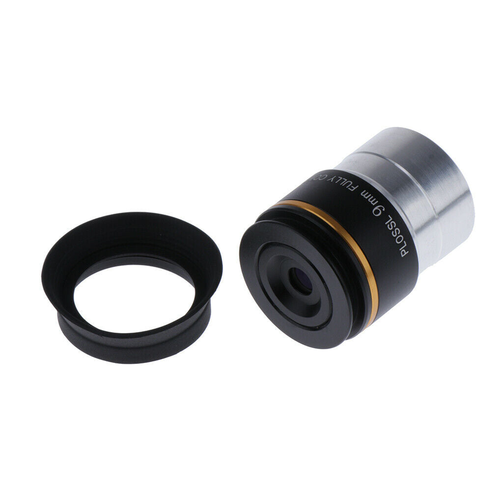 Fully Coated 9mm Plossl Telescope Eyepiece for Standard 1.25inch Telescope