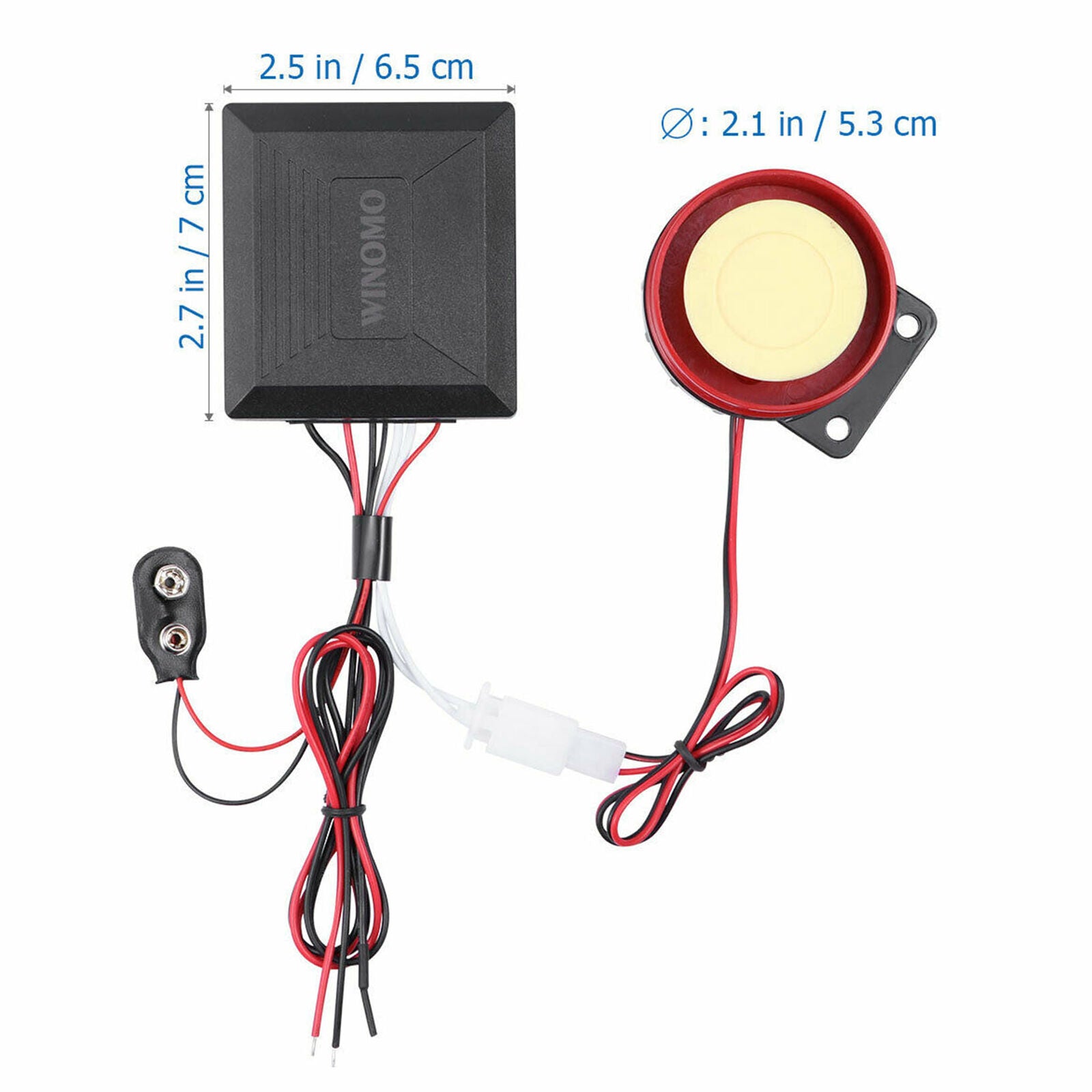 Scooter Car Security Alarm System Remote Control 12V Anti-theft Motorcycle Bike