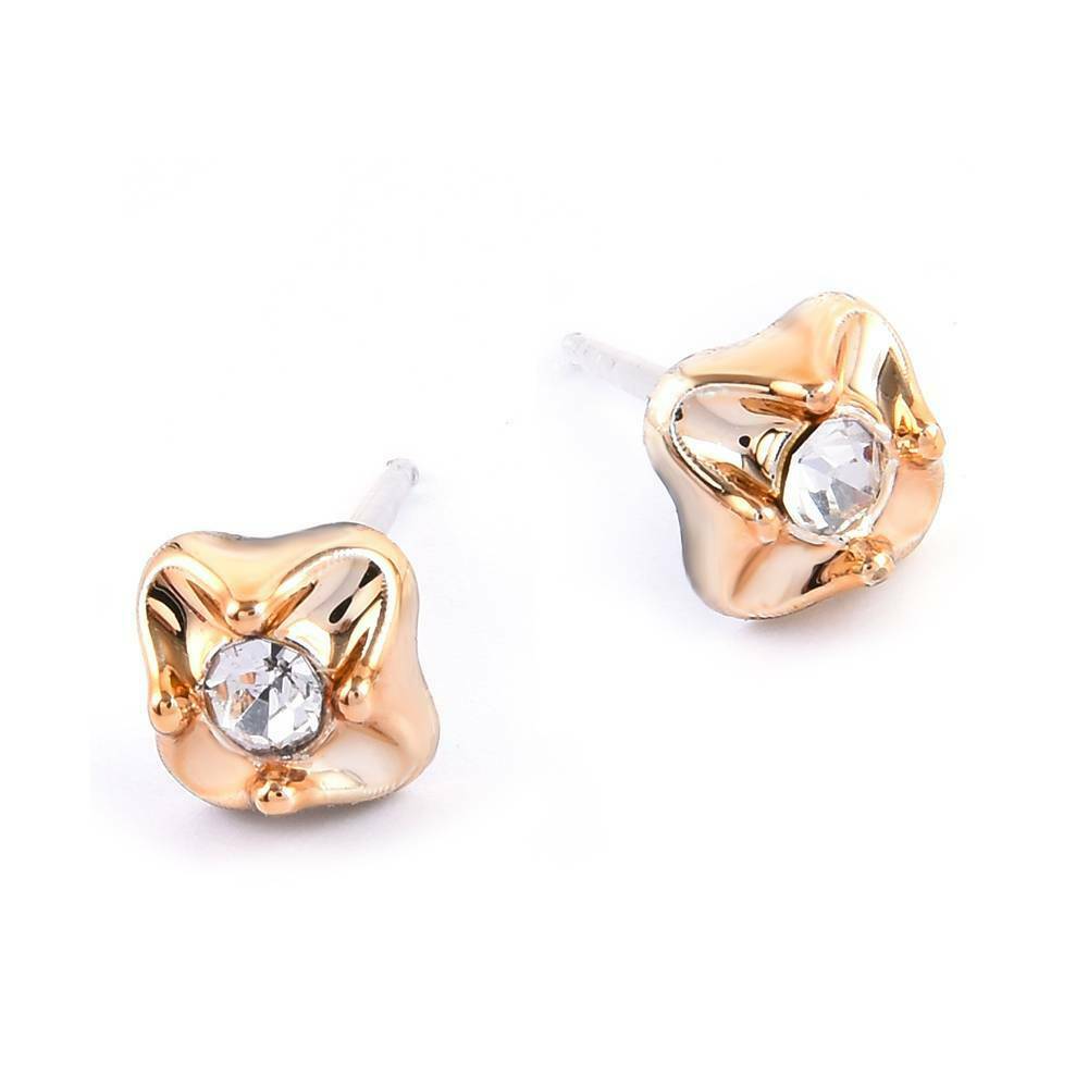 36Pairs Rhinestone Crystal Heart Star Earrings Set Ear Stud Women Jewelry Gift