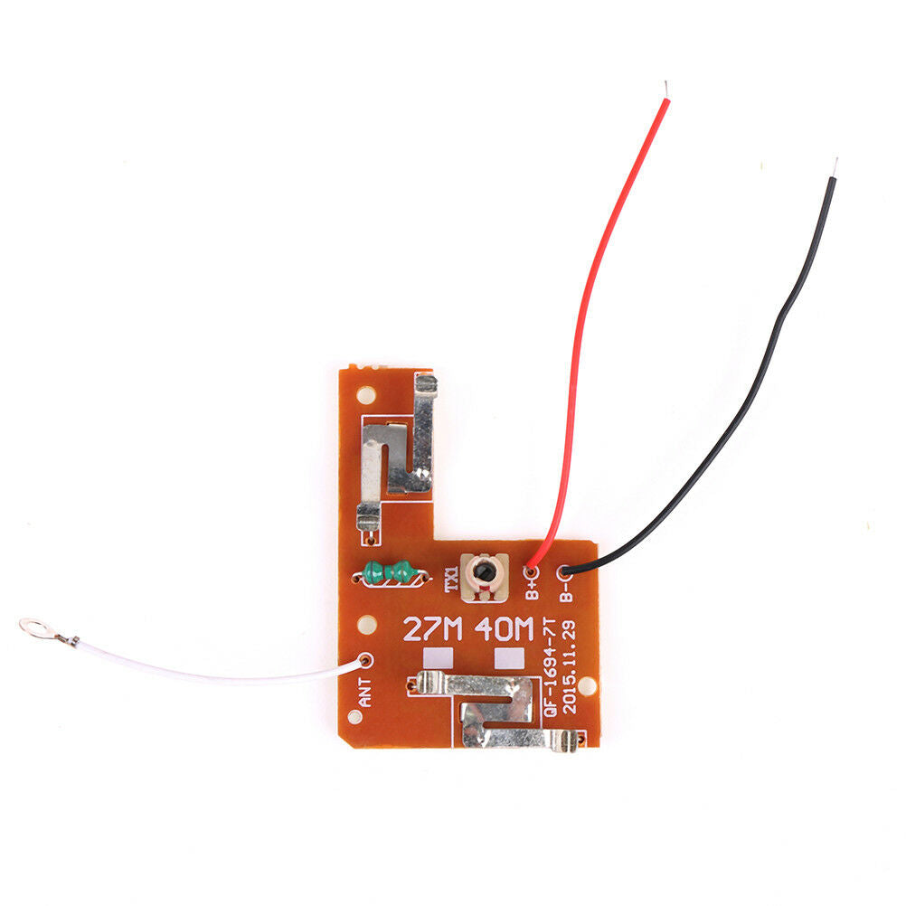 4CH 27MHZ remote control circuit board pcb transmitter receives antenna t.l8