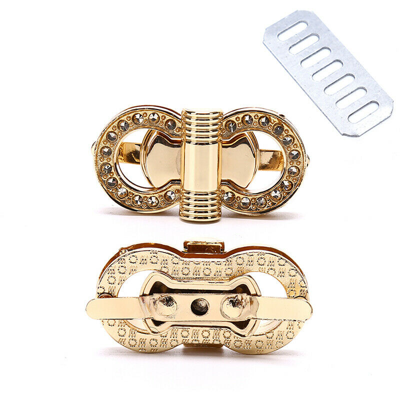 Metal Clasp Turn Twist Lock for DIY Handbag Craft Shoulder Bag Purse Hard.l8